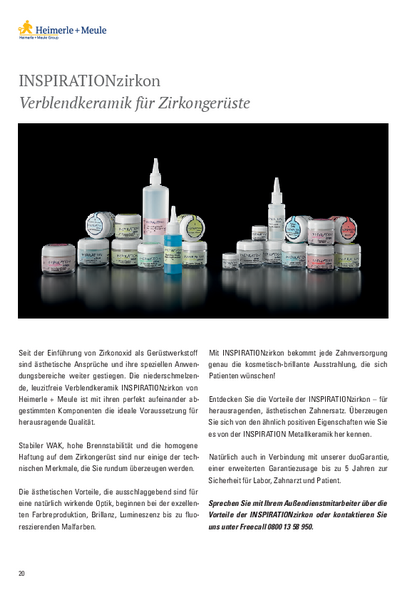 Lieferumfang und Preisliste