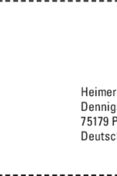 Retour Aufkleber