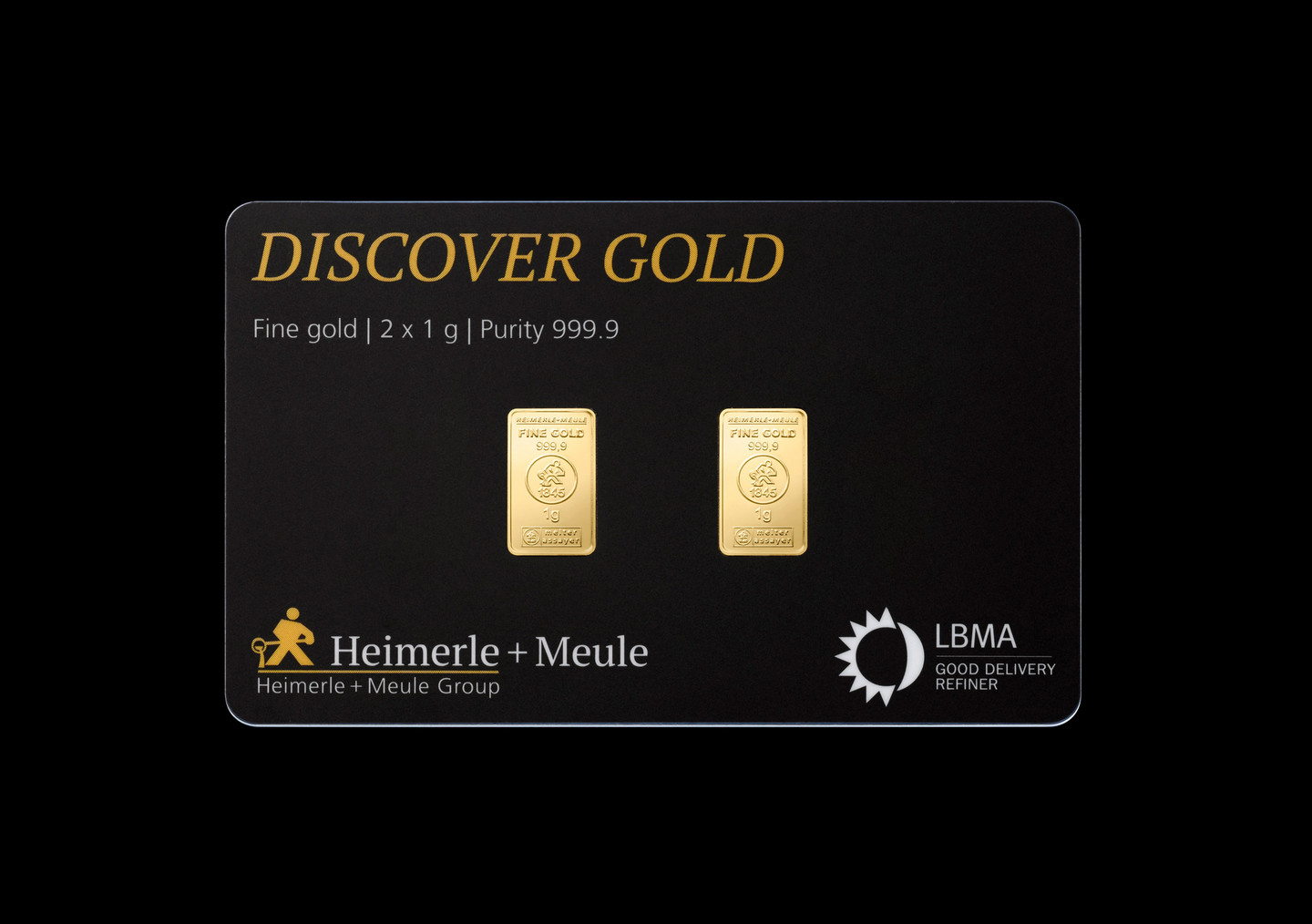 2 x 1g Discover Gold