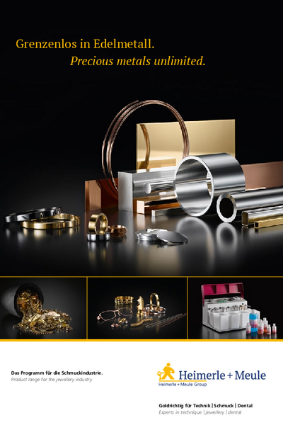Our product range for the jewellery industry